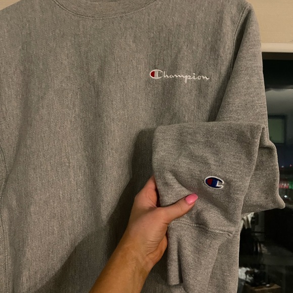 Champion Sweatshirt Grey Size XS - Picture 2 of 3